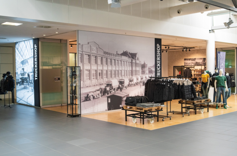OBV Storedesign Daimler Truck Shop Wörth 1